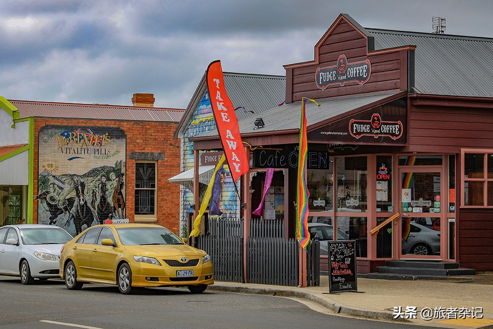 谢菲尔德壁画小镇图片,塔斯马尼亚壁画小镇谢菲尔德小镇