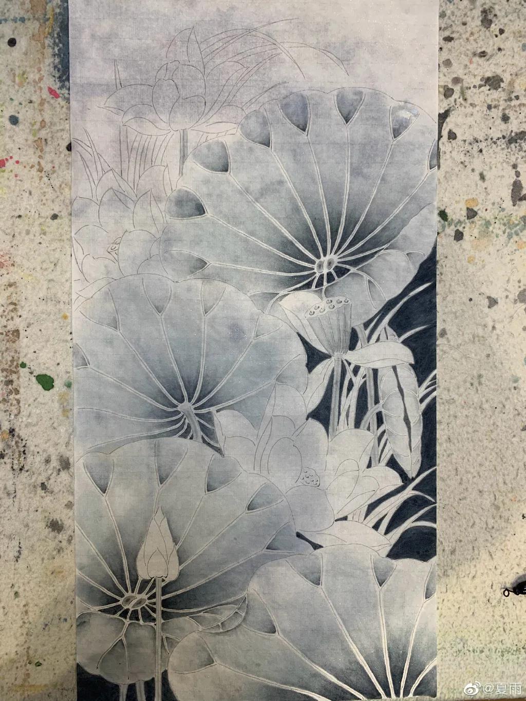 影帝夏雨书法真迹,演员夏雨晒书法作品