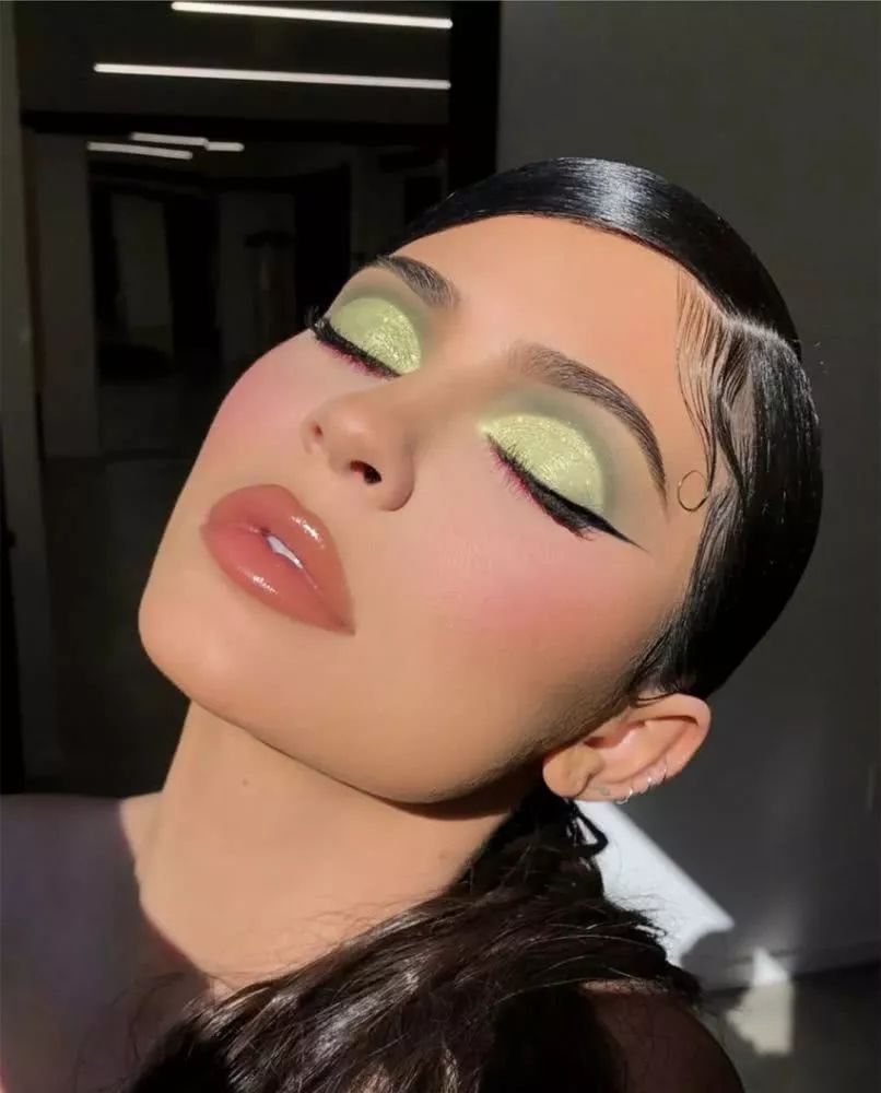 pinkblack眼妆,blackpink同款妆容