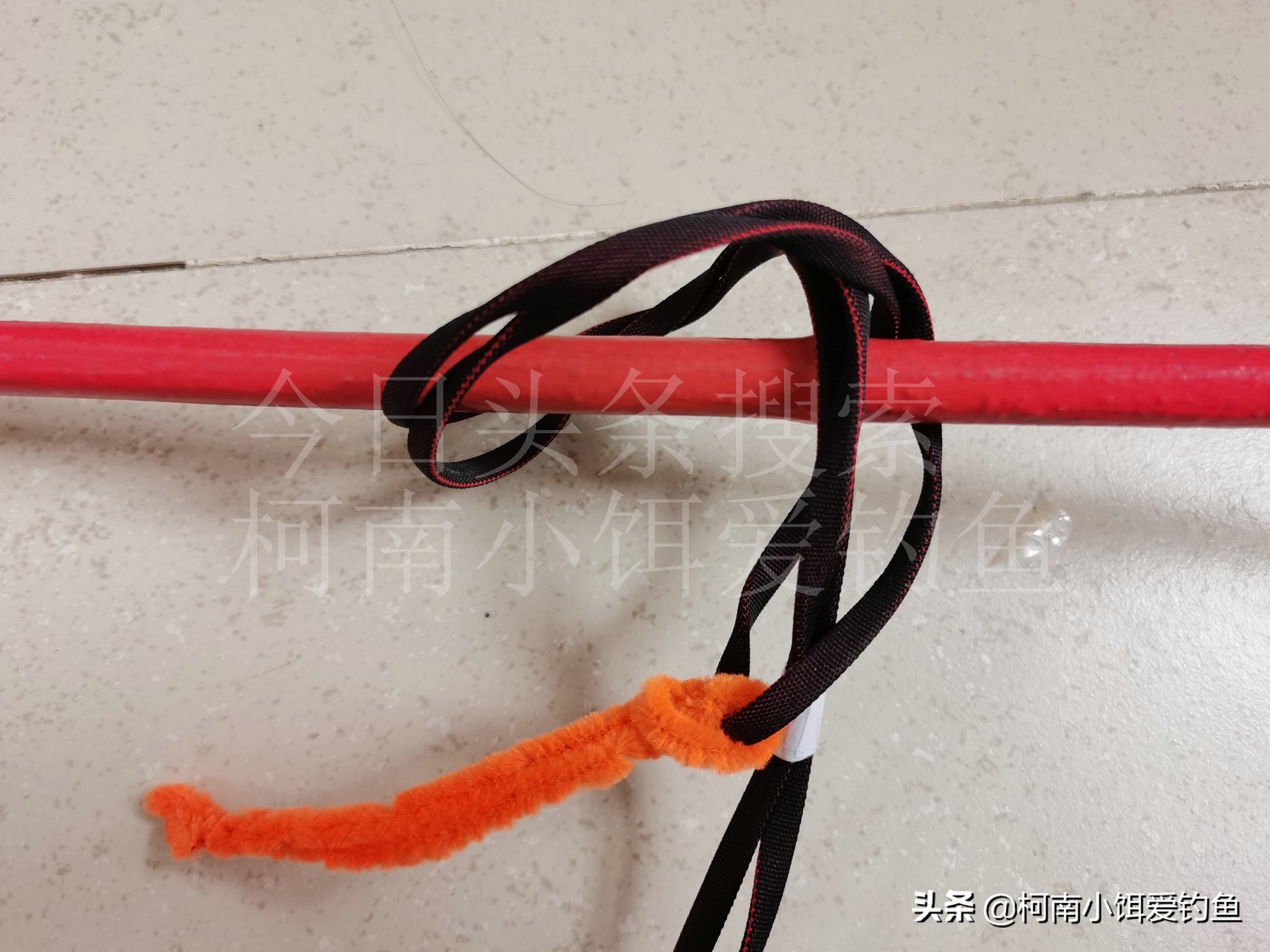 钓鱼大师绑钩方法,钓鱼大师子线变短打结法