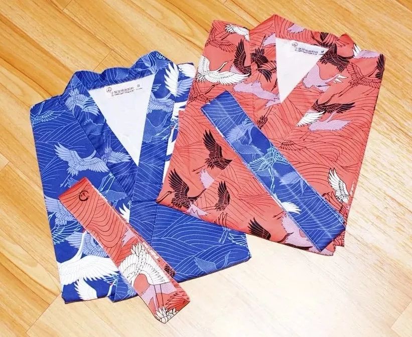 珠海斗门区御温泉的和服,假装在日本泡温泉