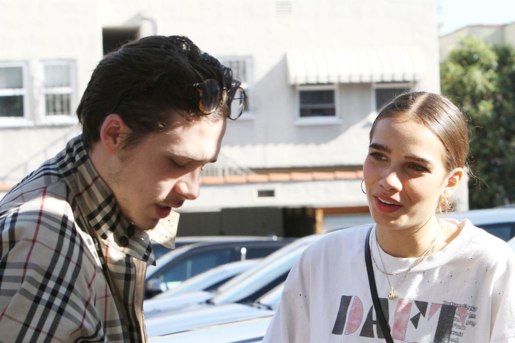 维多利亚和她的大儿子布鲁克林,维多利亚贝嫂和她大儿子