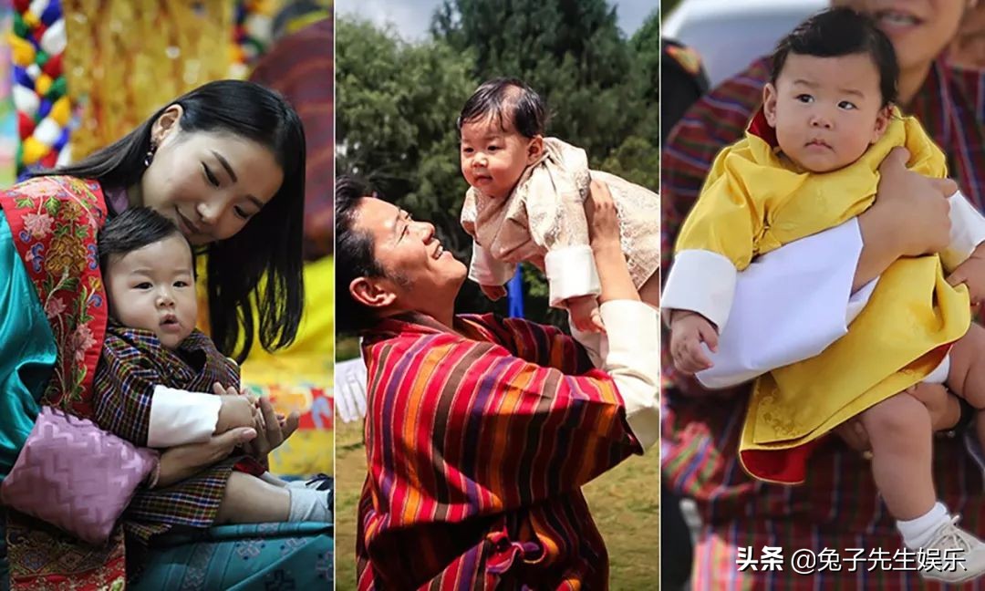 不丹龙太子过4岁生日，竟然穿上龙袍出现，越来越有王者气质了