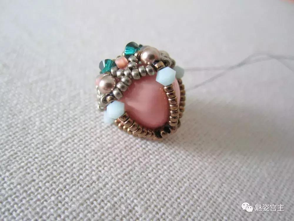 嘉德罗斯耳环怎么做教程,送你一副耳环