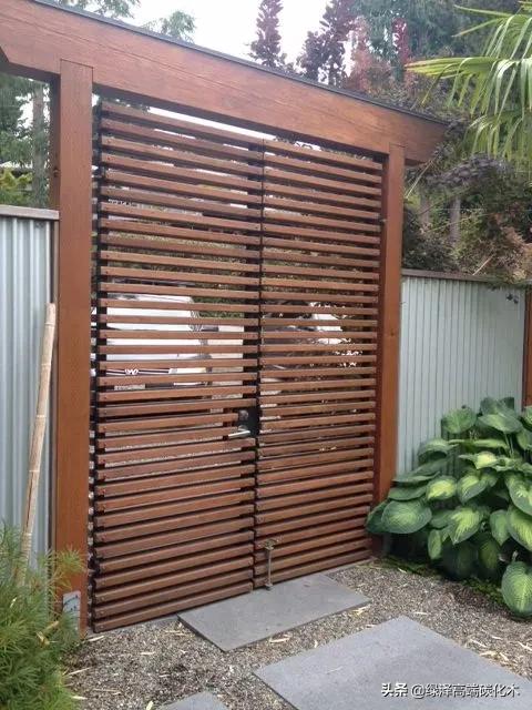 庭院栅栏门制作,庭院围墙护栏栅栏门