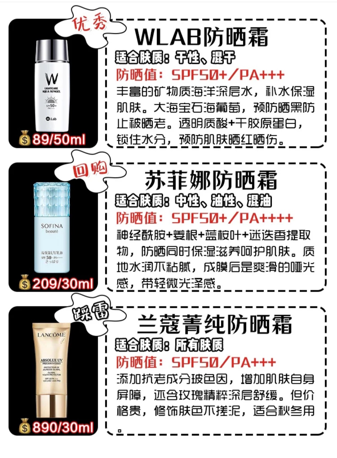 防晒霜哪个牌子既能美白又能防晒,美白防晒霜测评视频