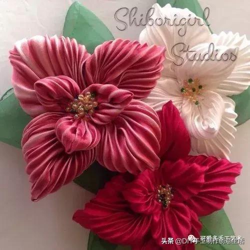 丝带做花带,做花带的教程