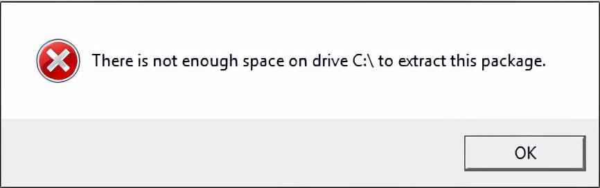 解压包提示c盘内存不足,解压文件c盘满了怎么办