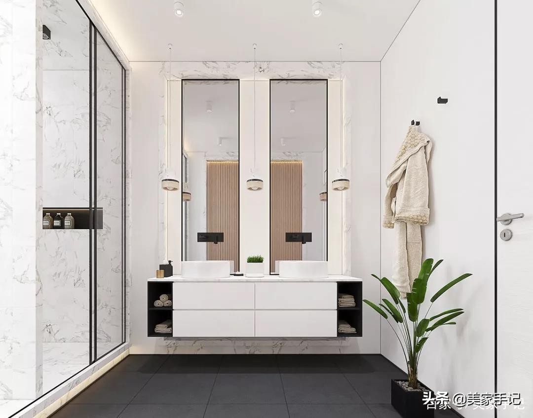 洗漱台布局风格推荐,洗漱台简约风格