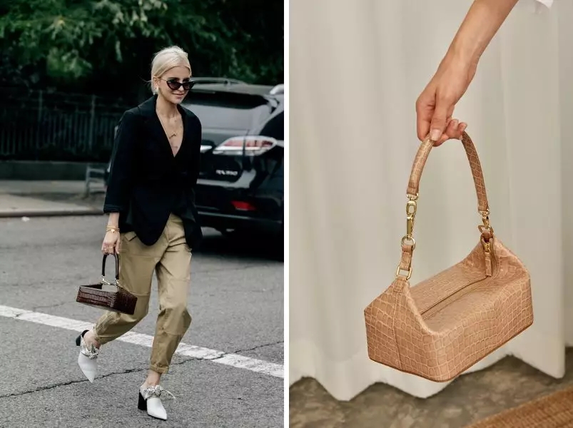 时尚街拍包包大牌款,千奇百怪的包包