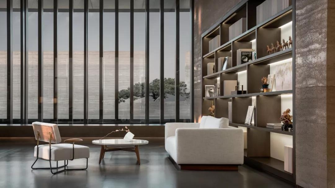 集美组太璞建筑|永威山悦售楼处-最大限度保留窑洞等原生景观