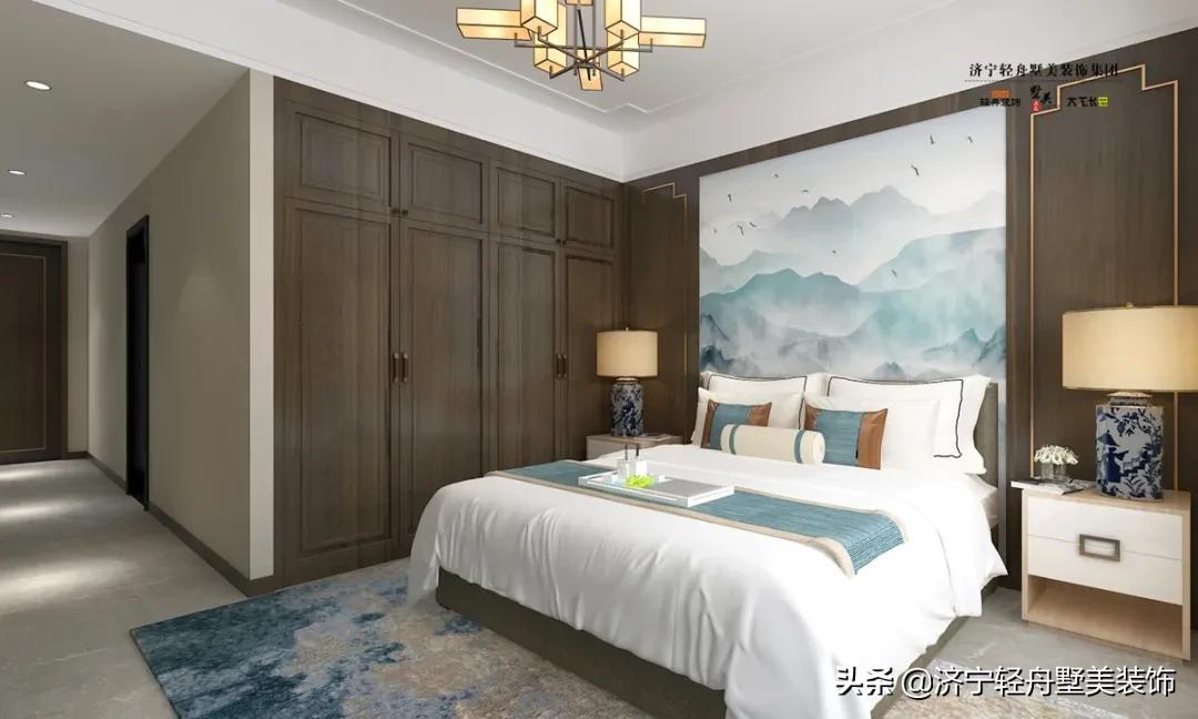 济宁瑞马名门院子装修,济宁瑞马名门六边形卧室装修