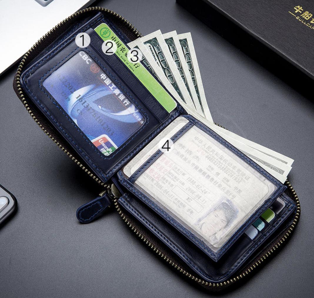 短款钱包男士,又简单又实用的男款钱包