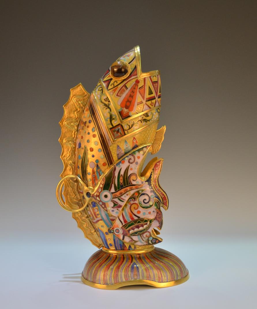 景泰蓝掐丝珐琅制作历史背景,非遗景泰蓝珐琅艺术