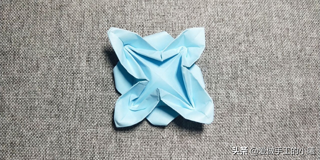 折纸王子折纸五瓣玫瑰花,玫瑰花折纸教程图解千纸鹤