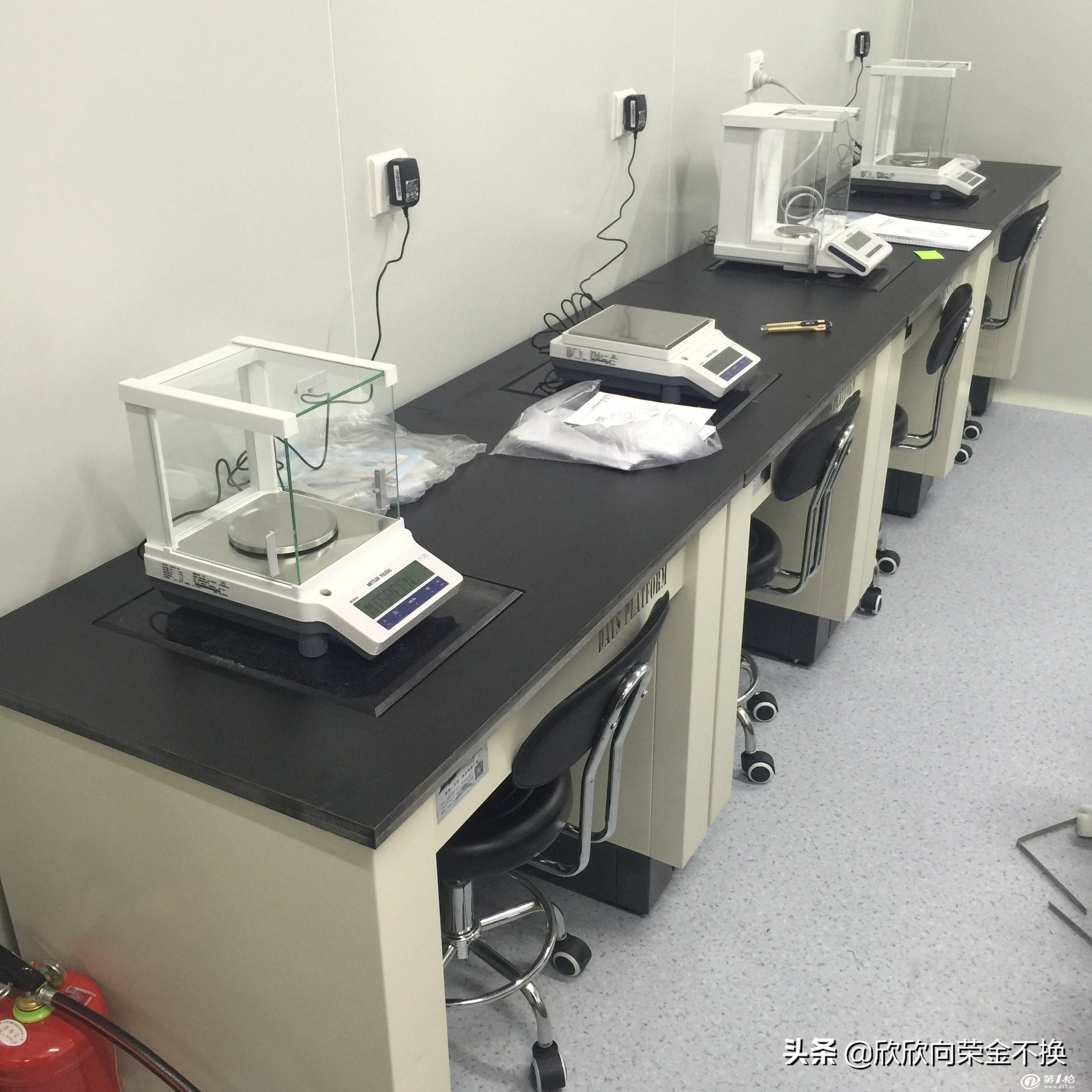 广州黄埔新塘实验室中央台边台通风柜高温柜万向排烟罩