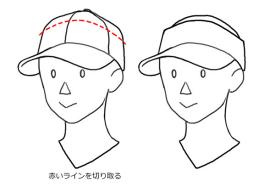 画帽子教程鸭嘴帽,帽子有帽舌怎么画又简单又好看