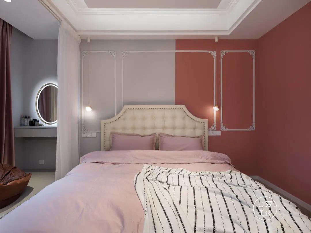 墙面拼色怎么刷,一面墙拼色怎么刷好看