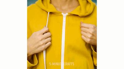 拉链脚坏了用吸管怎样修复,衣服拉链坏了教你用吸管修复