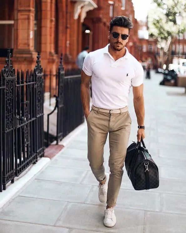 秋冬卡其裤搭配什么上衣,卡其裤夏天搭配什么上衣
