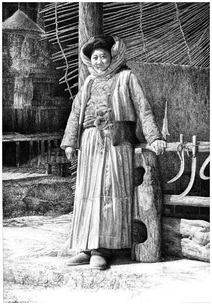 新一代中国钢笔画领军人物,极品五大钢笔画简直美爆