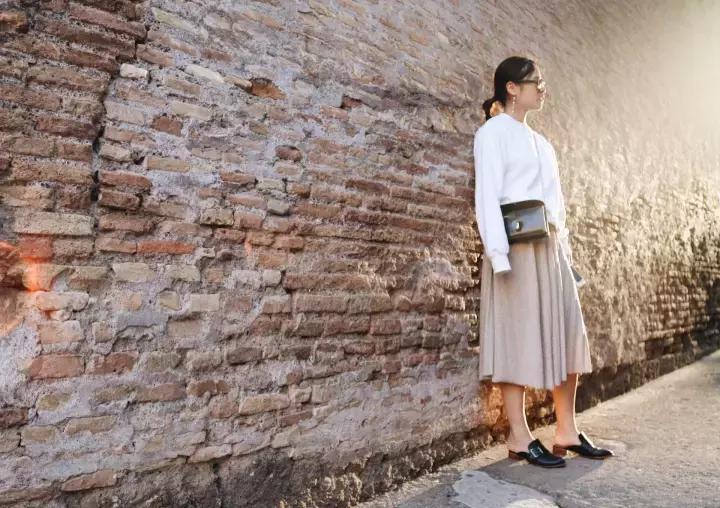 意大利格子上衣怎么搭配,意大利秋季穿搭