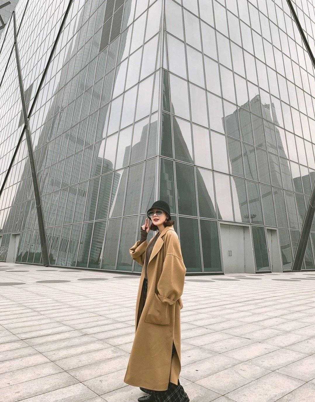 程莉莎穿衣服老气,程莉莎的秋冬穿搭