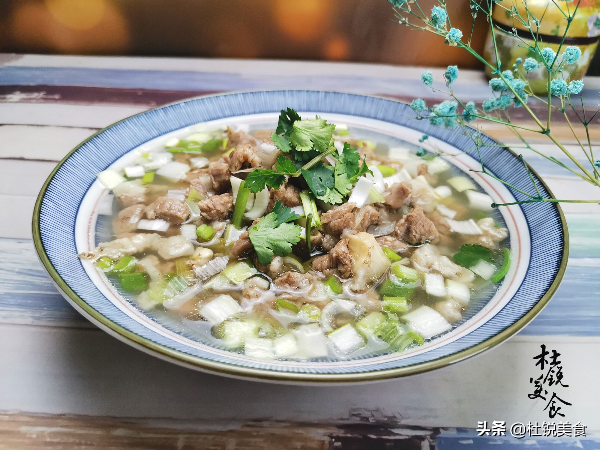 鲜羊肉炖羊汤的正确方法,大雪节气吃羊肉