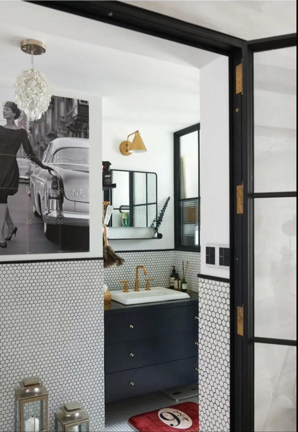 80后女大学生装修设计,女士创意卫生间