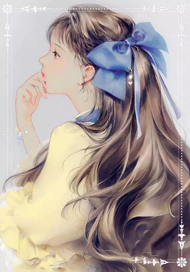 好看的仙女插画,唯美的韩国风插画