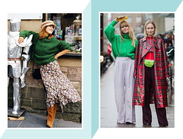 绿色怎么穿更优雅,第一次发现绿色可以穿得这么迷人