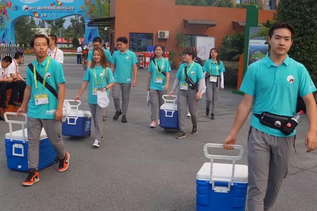 护航世警会,他们是最美的风景!