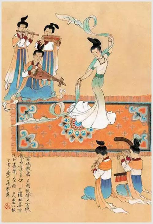 100首诗词100张风俗图太美了,100幅中国古风俗画