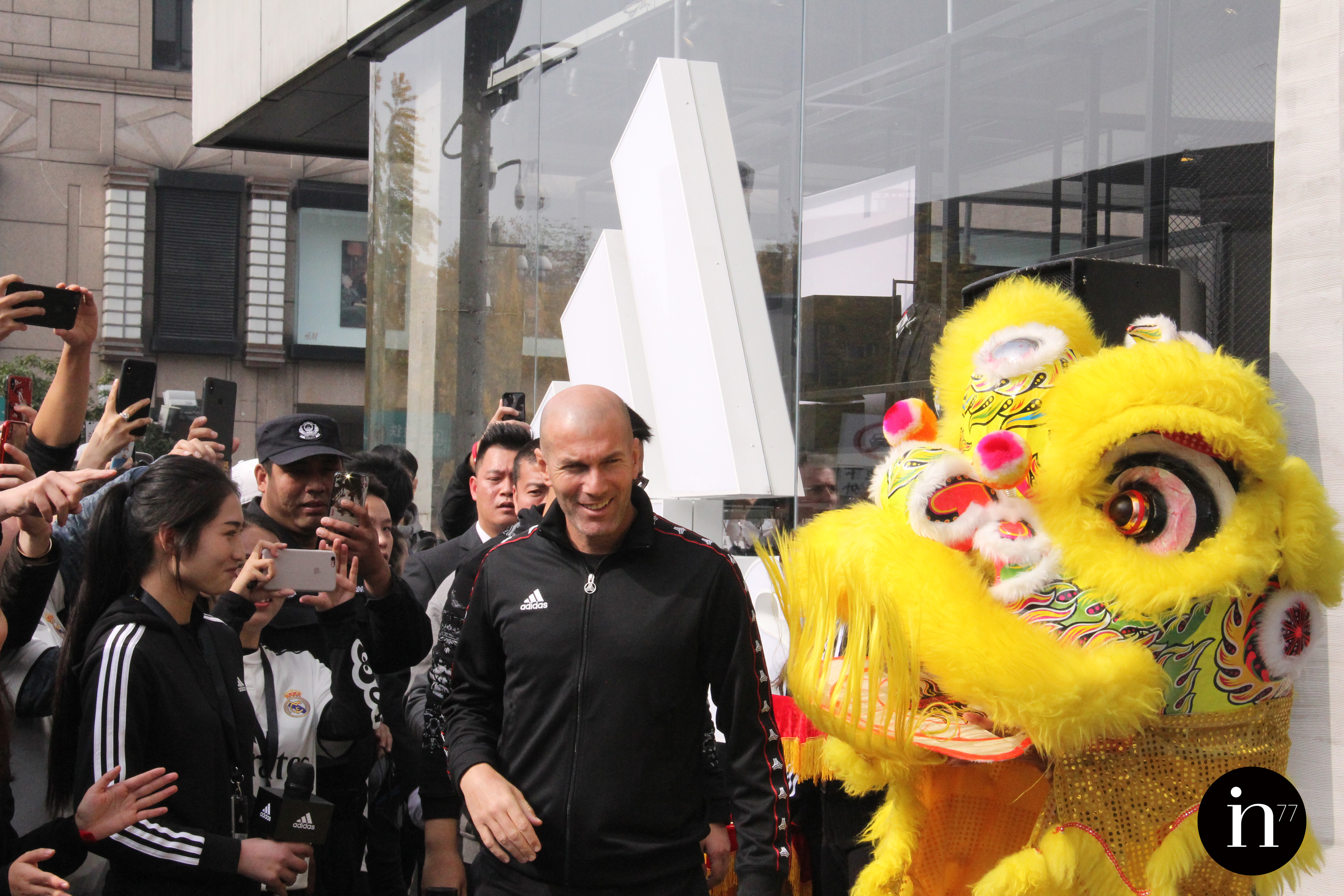 齐达内来杭州,齐达内现身
