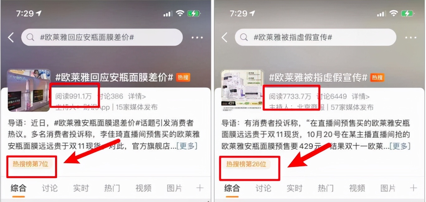 欧莱雅预售和现货到底多少钱,欧莱雅降价事件