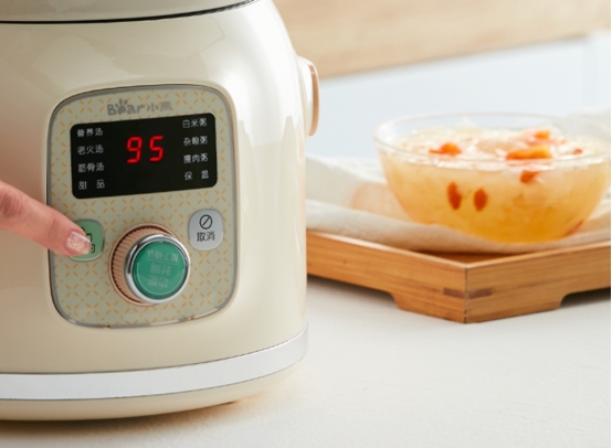 小熊电器预约电炖锅,小熊电炖锅陶瓷炖锅快炖