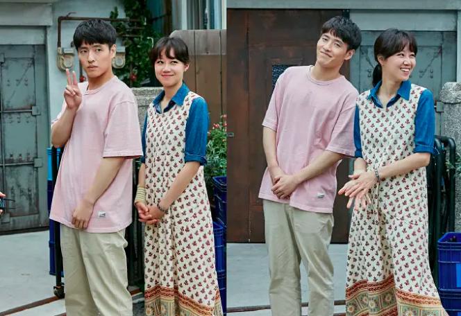 孔孝真《山茶花开时》穿搭盘点，背带裤叠穿好时髦