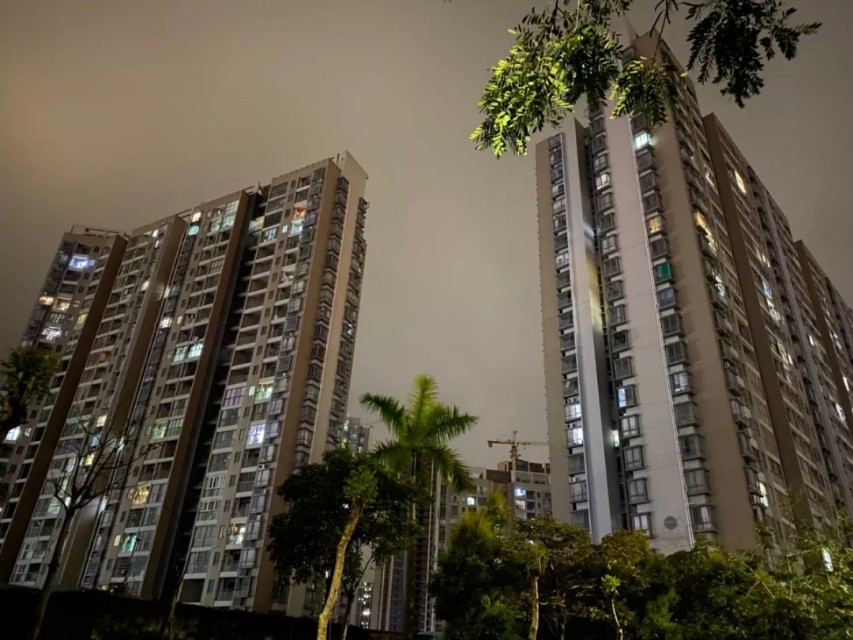 惠州大亚湾楼盘亮灯率,大亚湾鬼城亮灯率