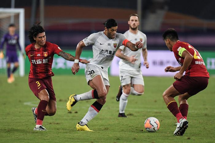 奥斯卡建功上港华夏连胜紧追国安,奥斯卡缺席上港0-1
