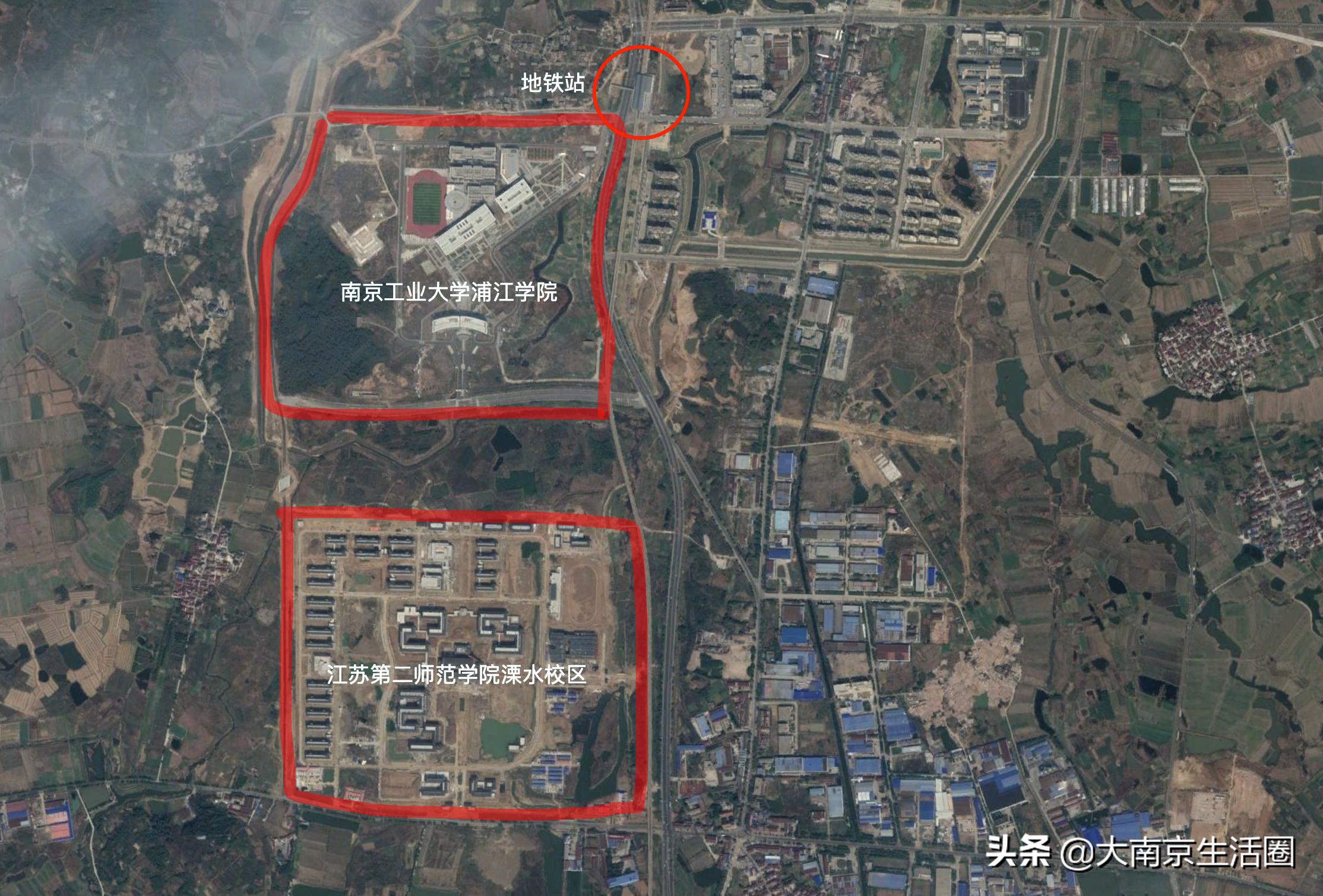 南京溧水区有大学城吗,溧水第三条地铁南京地铁十号线