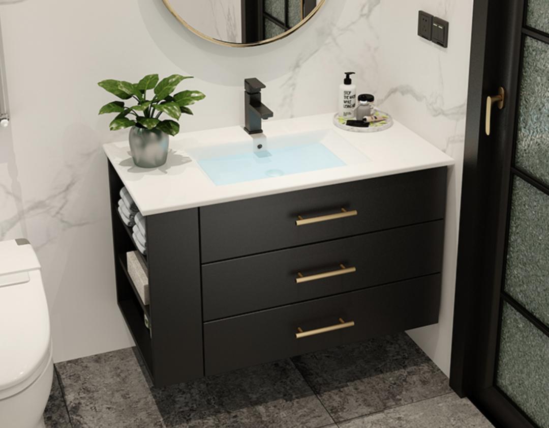 扔掉浴室柜,浴室柜非常难看想扔了