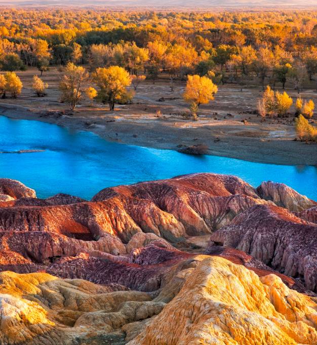 阿勒泰秋季旅行,新疆旅行阿勒泰秋天