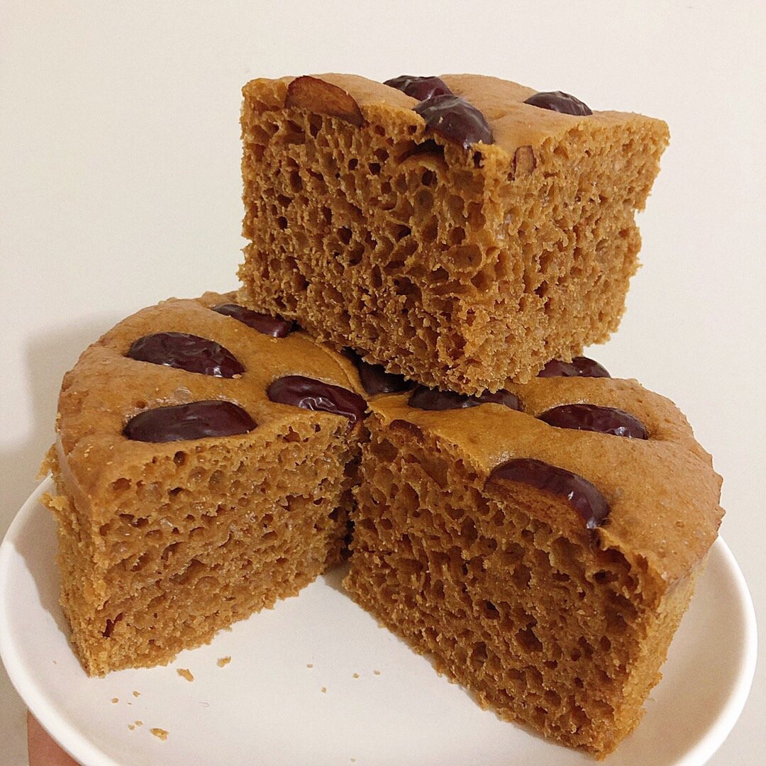 鸡蛋发糕怎么做才比馒头好,1碗面粉1个鸡蛋教你在家做发糕