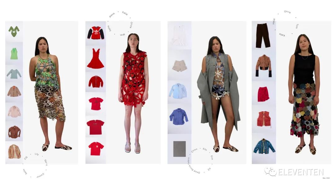 2020中央圣马丁CSM时尚BA本科毕业大秀#女装Womenswear