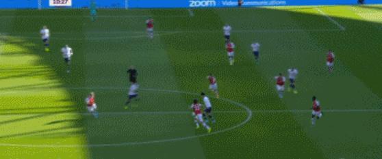 孙兴慜对阵阿森纳,孙兴慜世界波阿森纳闪耀