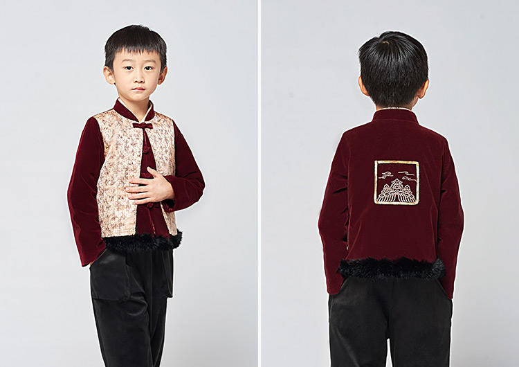过年洋气童装,童装新年元素