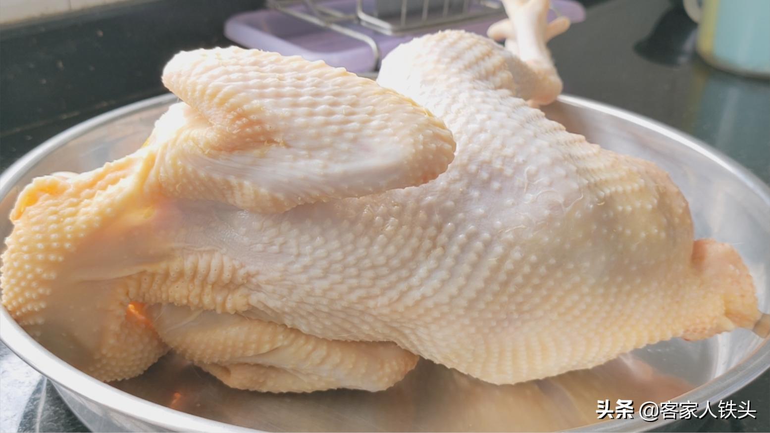 正宗客家咸盐鸡的做法大全,正宗生腌盐焗鸡