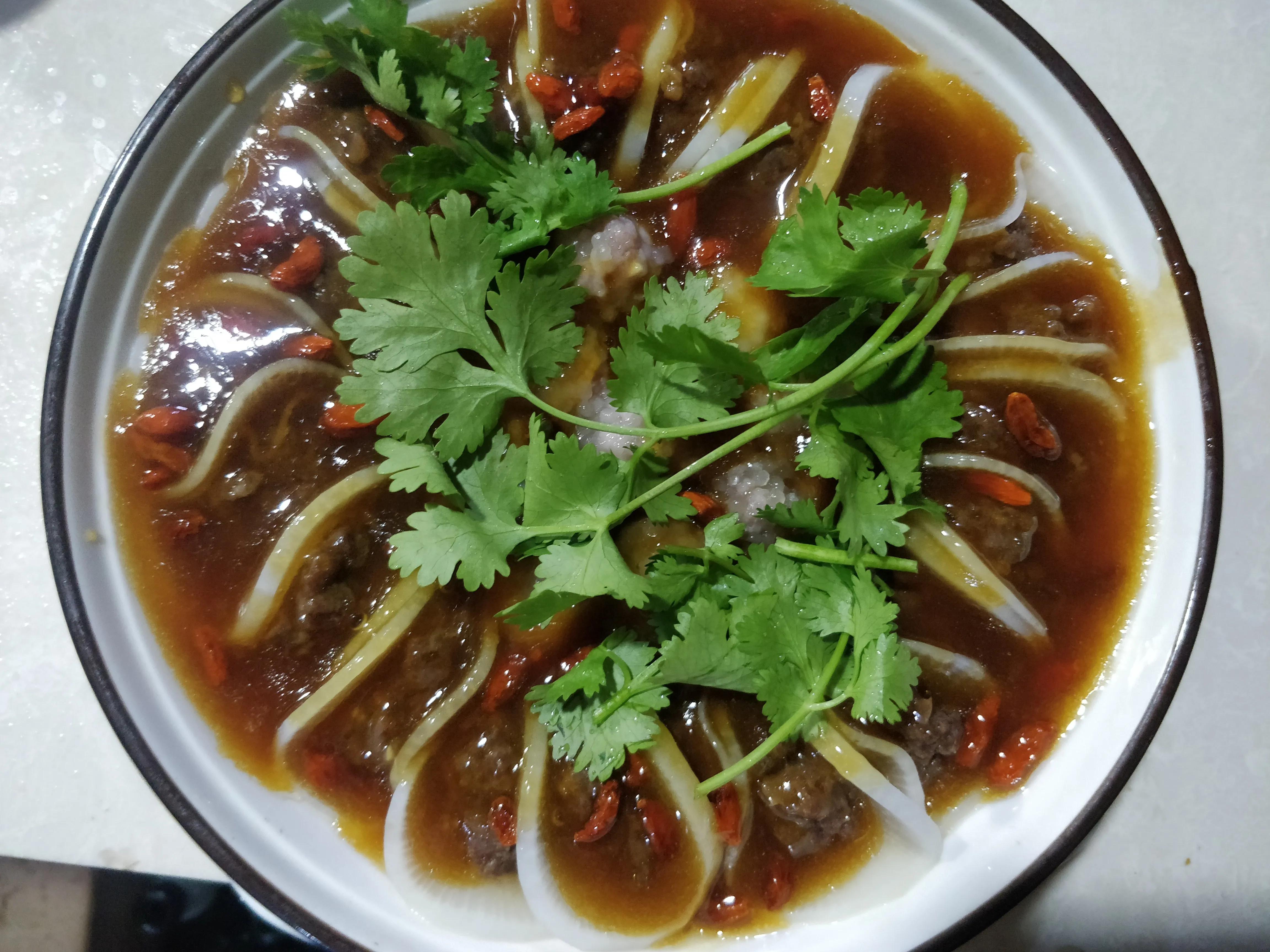 水晶牛肉的做法,正不正宗的牛肉