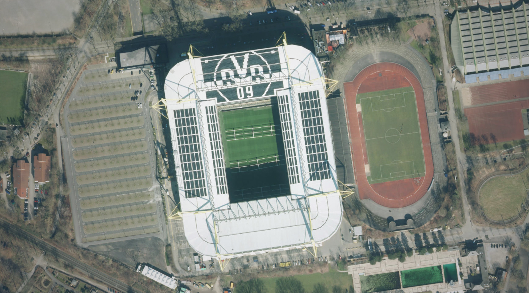 欧洲最现代的十大足球场,德甲十大足球场