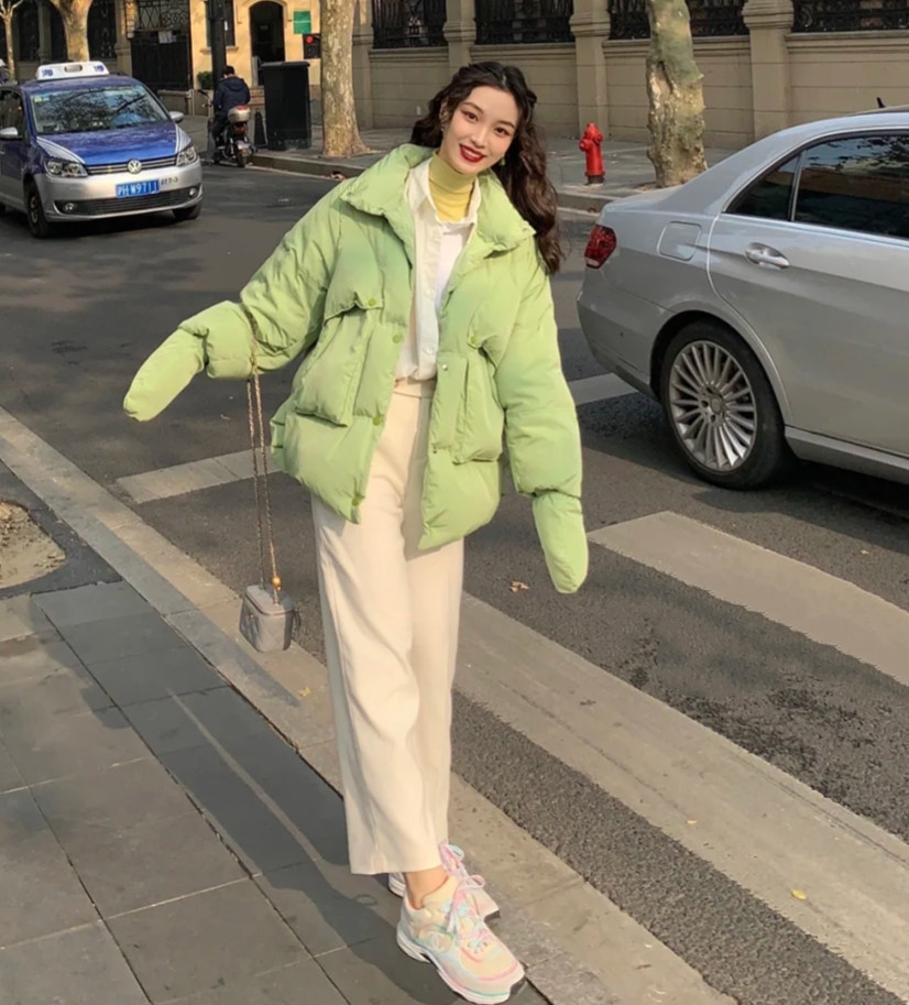 冬季穿羽绒服怎么搭配裤子,羽绒服内搭穿什么暖和不臃肿